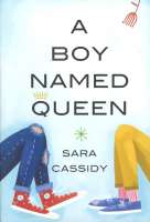 Book cover for A Boy Named Queen