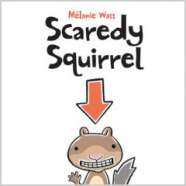 Book cover for Scaredy Squirrel